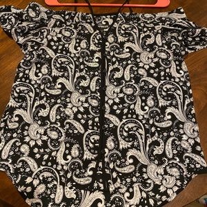 NWT Express off the shoulder flowy top size small